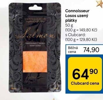 Losos uzený Connoisseur