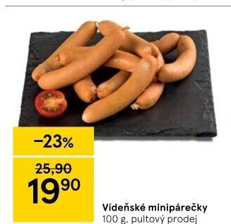 Minipárečky vídeňské