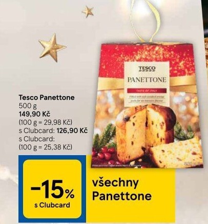 Panettone Tesco