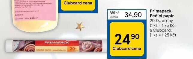 Papír na pečení Primapack