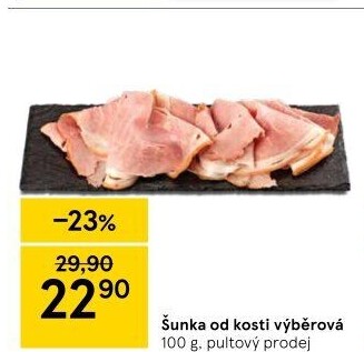 Šunka od kosti výběrová