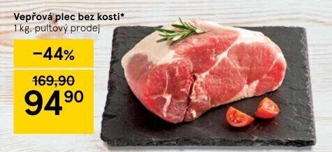 Vepřová plec bez kosti