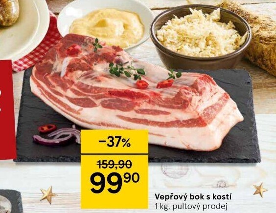 Vepřový bok s kostí