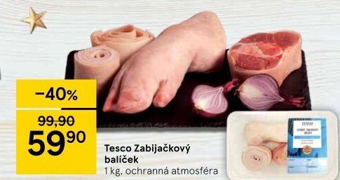 Vepřový zabijačkový balíček Tesco