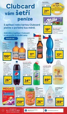 akční leták Tesco 16.11.2022-22.11.2022