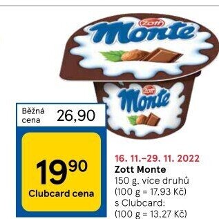 Dezert Monte Zott