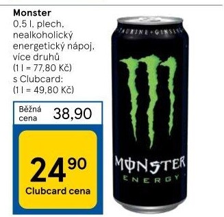 Energetický nápoj Monster Energy