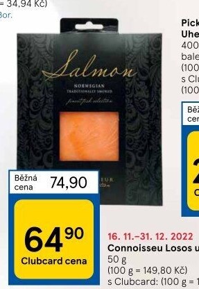 Losos uzený Connoisseur
