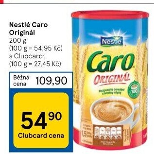 Nápoj instantní obilninový Caro Original Nestlé