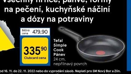 Pánev Simple Cook Tefal