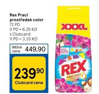 Prací prášek Rex