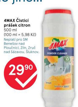 Prášek čisticí 4Max