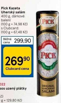 Salám Uherák Pick - dárkové balení