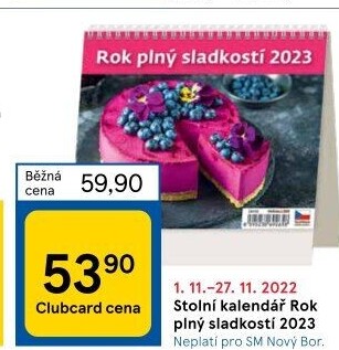 Stolní kalendář