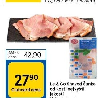 Šunka od kosti nejvyšší jakosti LE&amp
