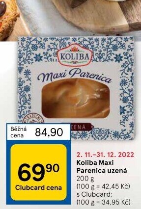 Sýr Parenica Koliba Bystřice pod Hostýnem