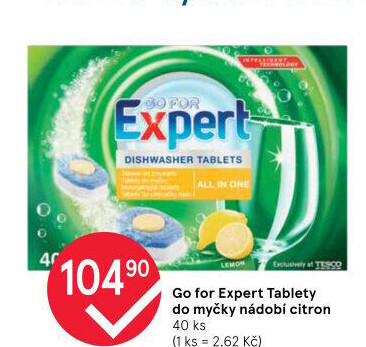Tablety do myčky Go for Expert