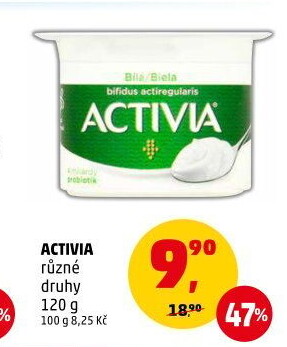 Bílý jogurt Activia Danone