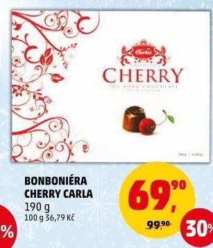 Bonboniéra Višně v čokoládě Cherry Carla