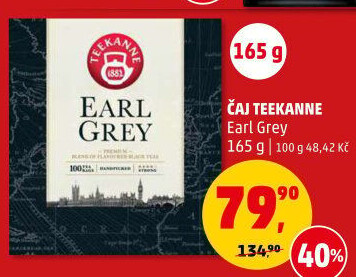 Černý čaj Earl Grey Teekanne
