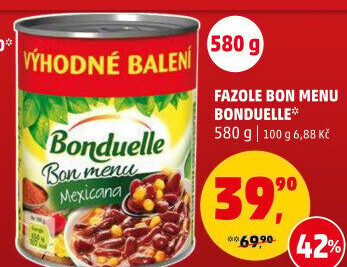 Fazole Bon Menu Bonduelle