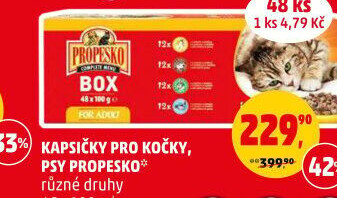 Kapsičky pro kočky Propesko