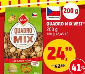 Krekry Quadro mix Vest