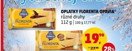 Oplatky Florenta Zlaté Opavia