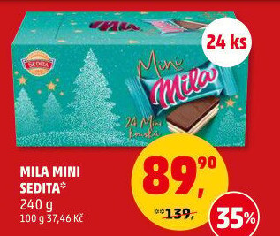 Oplatky mini Mila Sedita