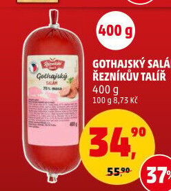 Salám Gothaj Řezníkův talíř