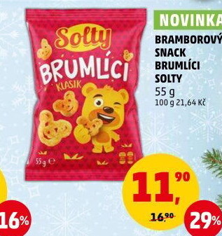 Snack Brumlíci Solty