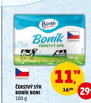 Sýr čerstvý Boník Boni