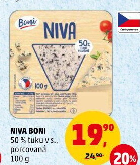 Sýr Niva 50% Boni