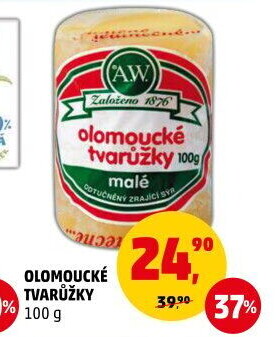 Sýr tvarůžky olomoucké A.W.