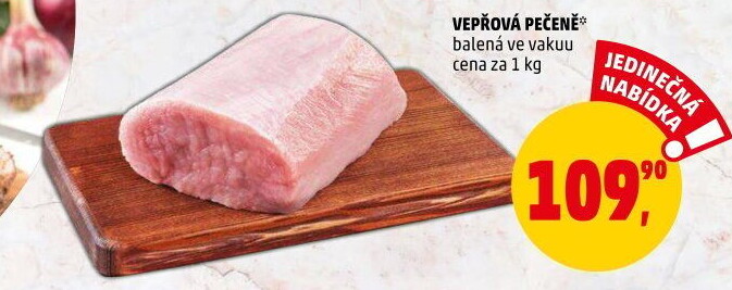 Vepřová pečeně bez kosti