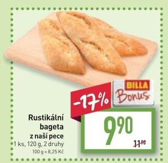 Bageta rustikální