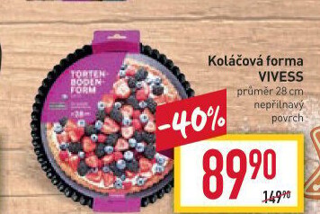 Forma na koláč Vivess