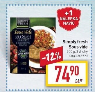 Hotová jídla Simply Fresh Hamé