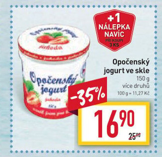 Jogurt ochucený Opočenský Bohemilk