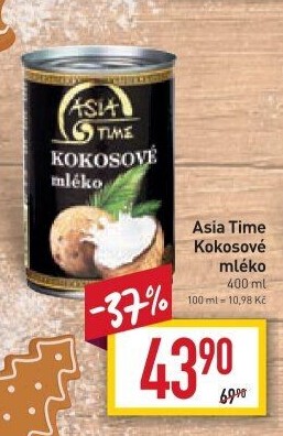 Kokosové mléko Asia Time