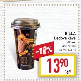 Ledová káva Billa