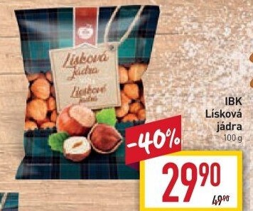 Lískové ořechy IBK trade
