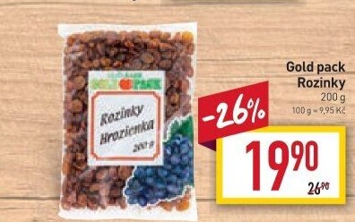 Rozinky Natürlich Gold Pack