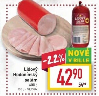 Salám hodonínský lidový