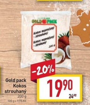 Strouhaný kokos Natürlich Gold Pack