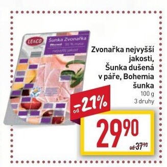 Šunka Zvonařka nejvyšší jakosti LE&amp