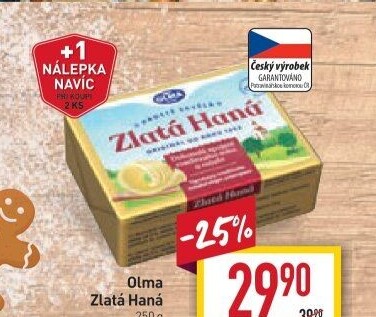Tuk Zlatá Haná Olma