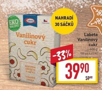 Vanilínový cukr Labeta