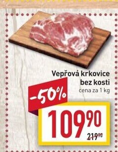 Vepřová krkovice bez kosti
