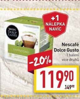 Kapsle Dolce Gusto Nescafé